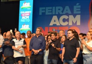 Read more about the article Eleições 2022 – Ala do MDB em Feira de Santana abraça ACM Neto. Colbert Martins puxa a fila da dissidência