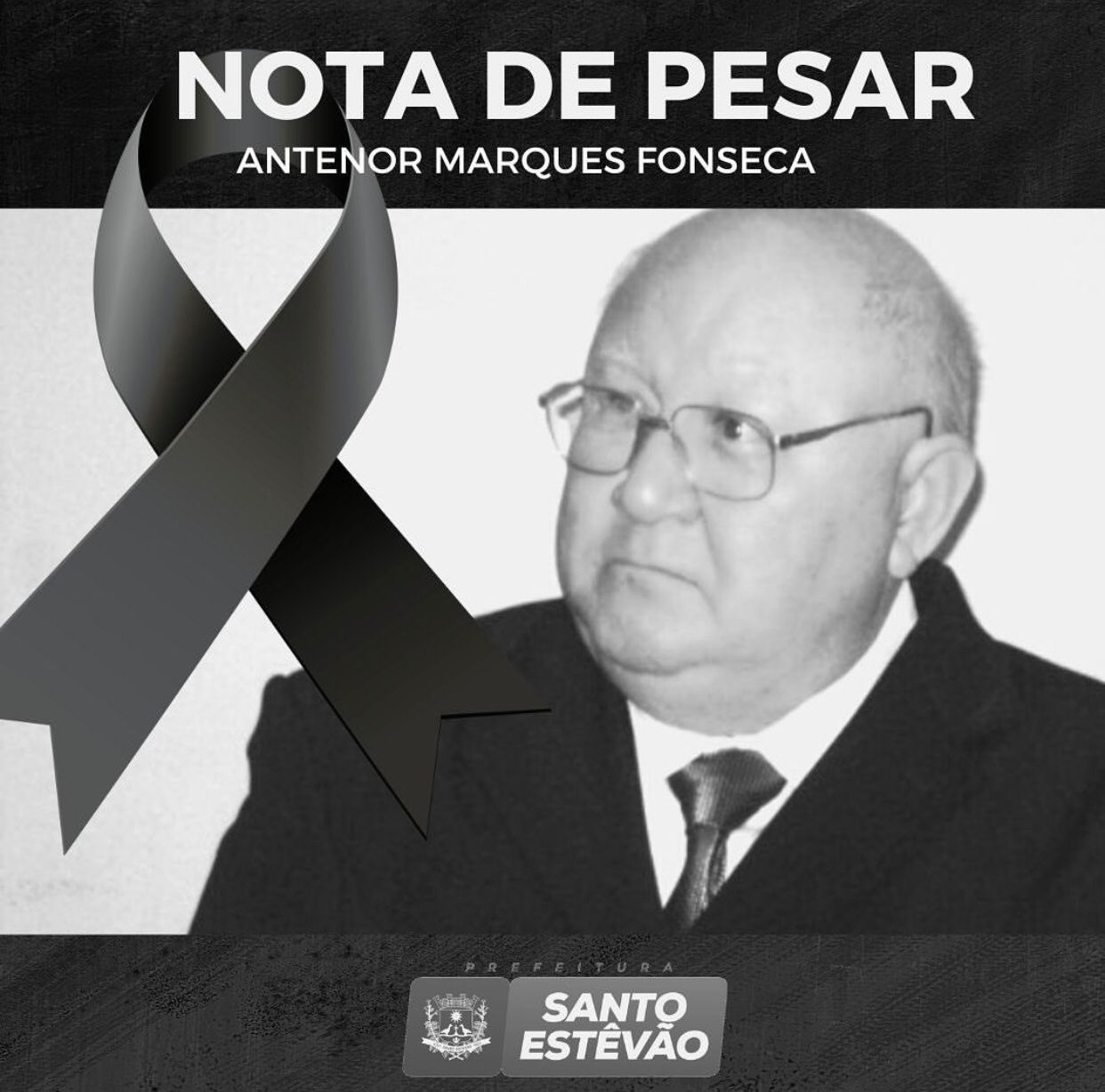 You are currently viewing Luto – Morre ex-prefeito de Santo Estevão