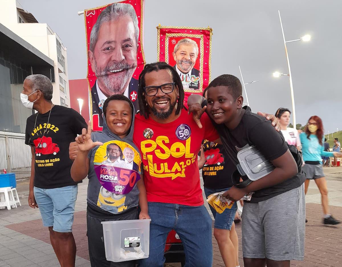 You are currently viewing Durante arrastão, Kleber Rosa reafirma que “Lula foi o melhor presidente que o Brasil já teve”