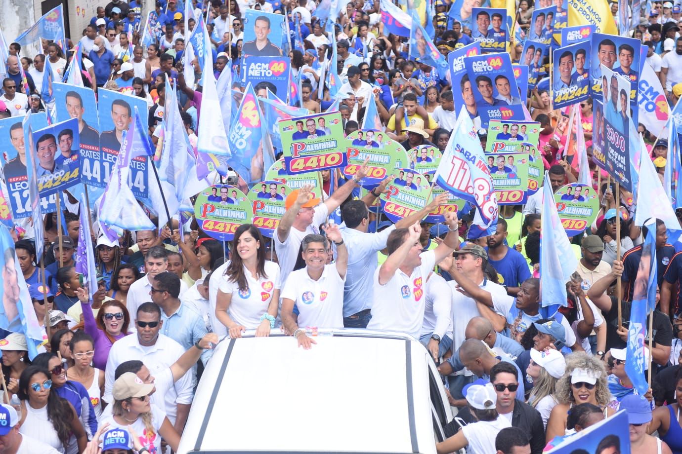 You are currently viewing ACM Neto retoma agenda de campanha em Salvador: “a maioria dos eleitores optou pela mudança”
